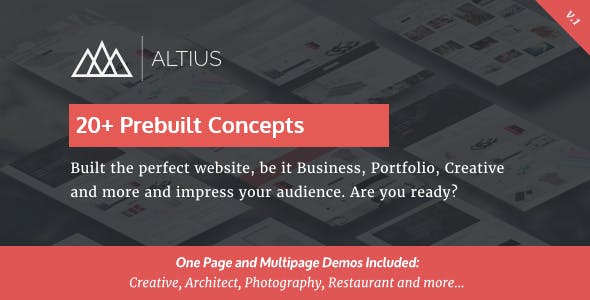 Altius v1.1 &#8211; Multi-Purpose WordPress Theme with Visual Composer