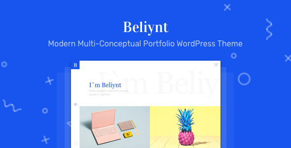 Beliynt Lite v1.0.2 &#8211; Modern Multi-Conceptual Portfolio WordPress Theme