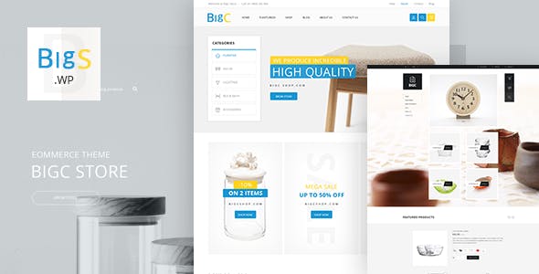Big Shop v3.3 &#8211; Furniture RTL Responsive WooCommerce WordPress Theme