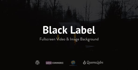 Black Label v4.0.10 &#8211; Fullscreen Video &amp; Image Background