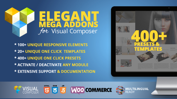 Elegant Mega Addons for WPBakery Page Builder v3.1.9