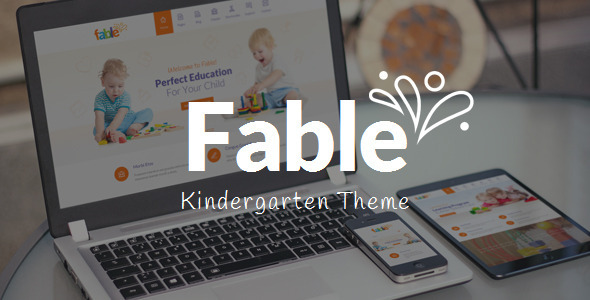 Fable v3.4 &#8211; Children Kindergarten WordPress Theme Fable