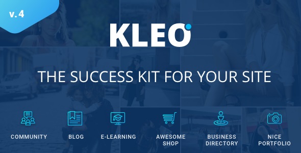 KLEO v4.9.16 &#8211; Pro Community Focused, Multi-Purpose BuddyPress Theme