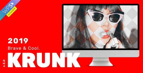 Krunk v3.1.2 &#8211; Brave &amp; Cool WordPress Blog Theme
