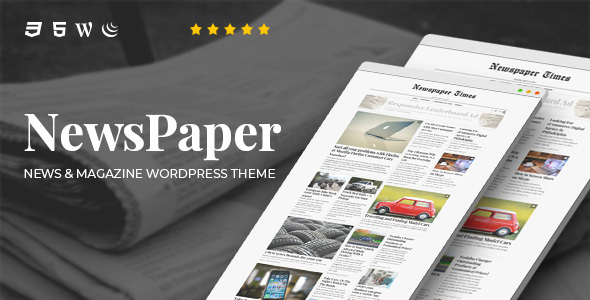 NewsPaper v4.0 &#8211; News &amp; Magazine WordPress Theme