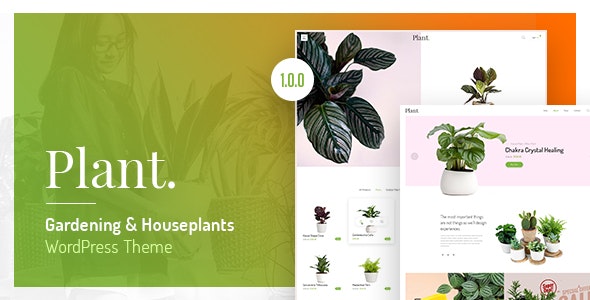 Plant v1.0.0 &#8211; Gardening &amp; Houseplants WordPress Theme