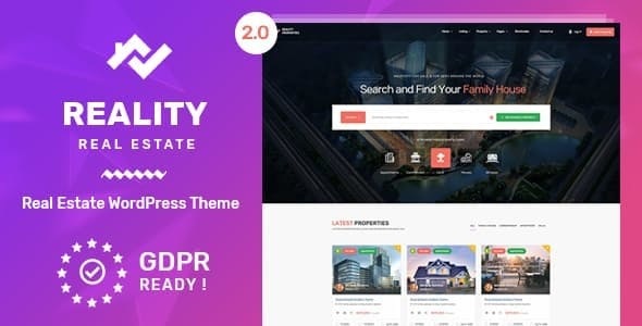 Reality v2.3.0 | Real Estate WordPress Theme