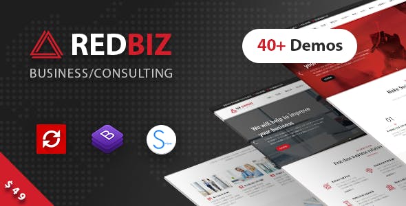 RedBiz v1.1.4 &#8211; Finance &amp; Consulting Multi-Purpose WordPress Theme