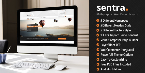 Sentra v1.6.0 &#8211; Corporate Multipurpose WordPress Theme
