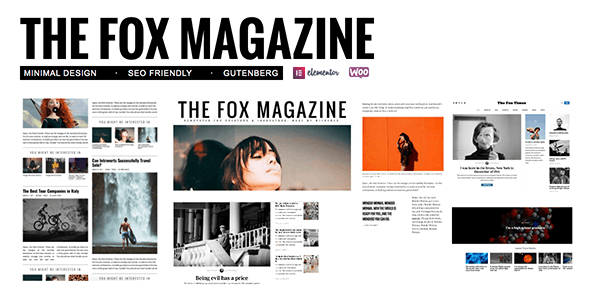 The Fox v4.2.1 &#8211; Minimal Blog/Magazine Theme For Creators