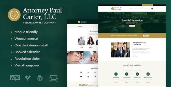 The Law v1.6.2 &#8211; A Classic Legal Advisers &amp; Attorneys WordPress Theme