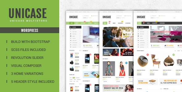 Unicase v1.6.4 &#8211; Electronics Store WooCommerce Theme