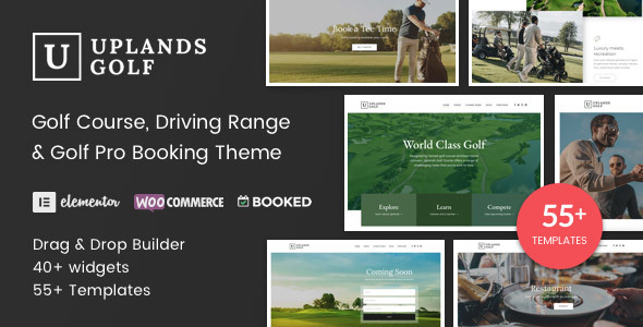 Uplands &#8211; Golf Course WordPress Theme
