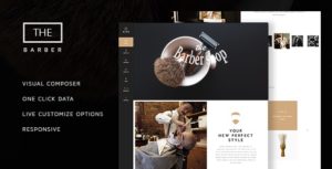 The Barber Shop &#8211; One Page Theme For Hair Salon v1.8.3 nulled