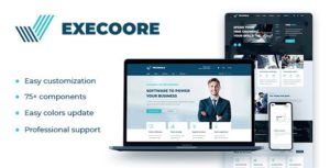 Execoore &#8211; Technology And Fintech Theme v1.4.7 nulled