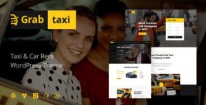 Grab Taxi | Online Taxi Service WordPress Theme v1.2.5 nulled