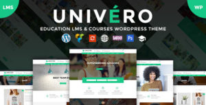 Univero | Education LMS &amp; Courses WordPress Theme Premium v1.9 nulled