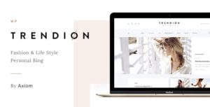 Trendion | A Personal Lifestyle Blog and Magazine WordPress Theme v1.1.7 nulled