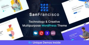 San Francisco &#8211; IT Technology and Creative WordPress Theme v1.1 nulled