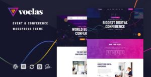 Voelas &#8211; Event &amp; Conference WordPress Theme v1.0.6 nulled