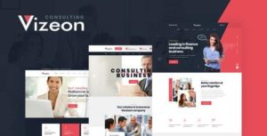 Vizeon &#8211; Business Consulting WordPress Themes v1.0.1 nulled