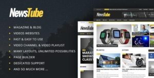 NewsTube &#8211; Magazine Blog &amp; Video WordPress Theme v1.5.3.0 nulled