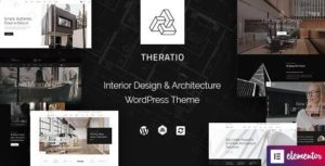 Theratio &#8211; Architecture &amp; Interior Design Theme For Elementor v1.1.1 nulled