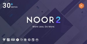 Noor | Multi-Purpose &amp; Fully Customizable Creative AMP Theme v5.5.22 Nulled