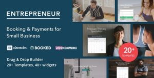 Entrepreneur &#8211; Booking for Small Businesses v2.1.2 nulled