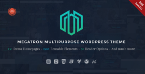 Megatron &#8211; Responsive MultiPurpose WordPress Theme v3.2 nulled