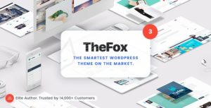 TheFox | Responsive Multi-Purpose WordPress Theme v3.9.9.8.20 Nulled