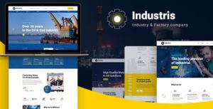 Industris &#8211; Factory &amp; Business WordPress Theme v1.0.6 nulled