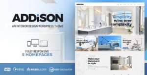 Addison &#8211; Architecture &amp; Interior Design WordPress Theme v1.2.8 nulled
