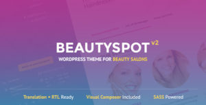 BeautySpot &#8211; WordPress Theme for Beauty Salons v3.3.8 nulled