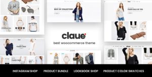 Claue &#8211; Clean, Minimal WooCommerce Themes v2.0.6 nulled