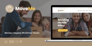MoveMe | Moving &amp; Storage Relocation Company WordPress Theme v1.2.4 nulled