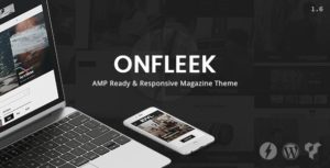 Onfleek &#8211; AMP Ready and Responsive Magazine Theme v3.0 nulled