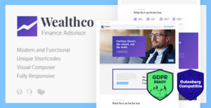 WealthCo &#8211; Business &amp; Financial Consulting Theme v1.2.0 nulled