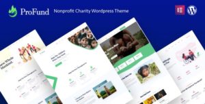 ProFund &#8211; Nonprofit Charity WordPress Theme v3.0.0 nulled