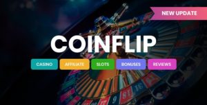 Coinflip &#8211; Casino Affiliate &amp; Gambling WordPress Theme v1.5 nulled