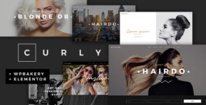 Curly &#8211; A Stylish Theme for Hairdressers and Hair Salons v2.2 nulled