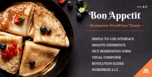 Bon Appetit &#8211; Restaurant WordPress Theme v5.1.1 nulled