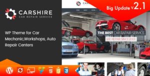 Car Shire &#8211; Auto Mechanic &amp; Repair WordPress Theme v2.4 nulled