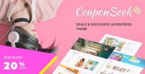 CouponSeek &#8211; Deals &amp; Discounts WordPress Theme v1.1.5 nulled