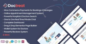 Doctreat &#8211; Doctors Directory WordPress Theme v1.2.4 nulled
