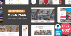 Education Pack &#8211; Education Learning WordPress Theme v2.2 nulled