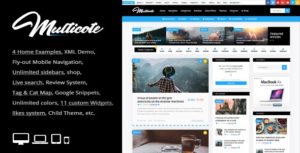 Multicote &#8211; Magazine and WooCommerce WordPress Theme v2.4 nulled
