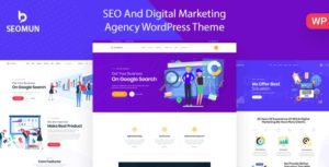 Seomun &#8211; Digital Marketing Agency WordPress Theme v1.0.5 nulled