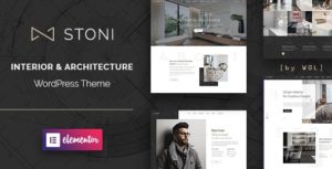 Stoni &#8211; Architecture Agency WordPress Theme v1.1.0 Nulled