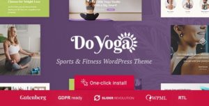 Do Yoga &#8211; Fitness Studio &amp; Yoga Club WordPress Theme v1.1.2 nulled
